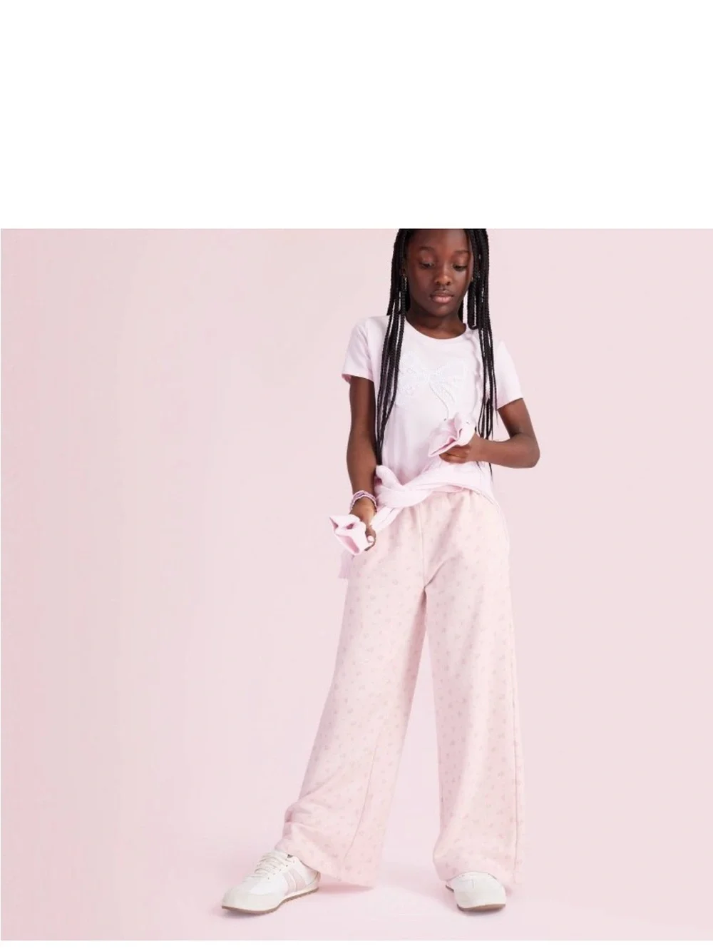 LoveShackFancyxTarget Esme Blooming Heirloom Ditsy Terry Sweatpants NWT